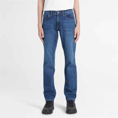 Timberland Mens Stretch Denim Pant (Slim) - Jeans in Blue