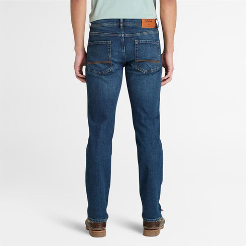 Timberland Mens Stretch Denim Pant (Slim) - Jeans in Blue