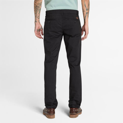 Timberland Mens Claremont Twill Chino Pant (Slim) in Black