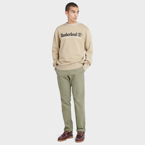 Timberland Mens Claremont Twill Chino Pant (Slim) in Green Bay