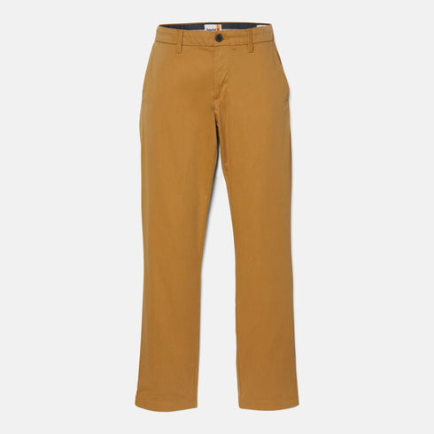 Timberland Mens Twill Chino Pant (Slim) in Dark Brown