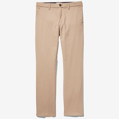 Timberland Mens Claremont Twill Chino Pant (Slim) in Burnt Henna