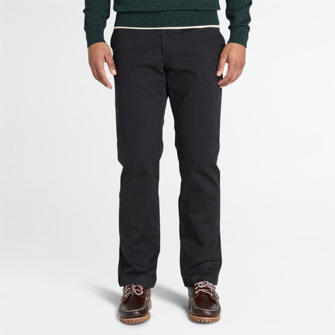 Timberland Mens Twill Chino Pant (Straight) in Black