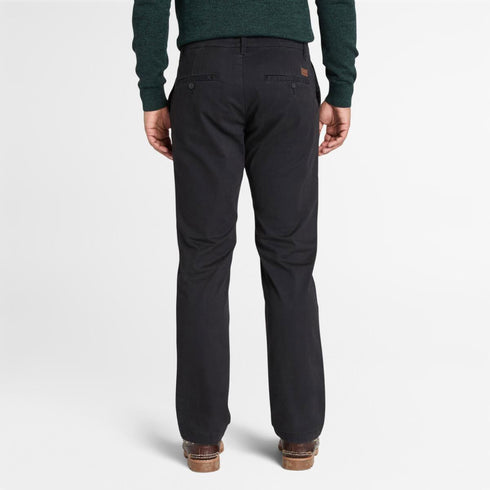 Timberland Mens Twill Chino Pant (Straight) in Black