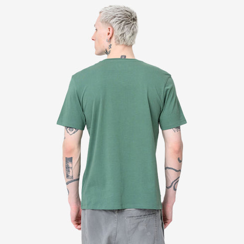 Timberland Mens Kennebec River Tree Logo Short Sleeve Tee in Green