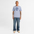 Timberland Mens Kennebec River Tree Logo Short Sleeve Tee in Blue