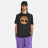 Timberland Mens Kennebec River Tree Logo Short - T-Shirt in Black