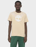 Timberland Mens Kennebec River Tree Logo Short Sleeve Tee in Beige