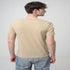Timberland Mens Kennebec River Tree Logo Short Sleeve Tee in Beige