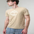 Timberland Mens Kennebec River Tree Logo Short Sleeve Tee in Beige