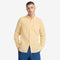 Timberland Mens Mill Brook Linen Shirt in Yellow