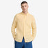 Timberland Mens Mill Brook Linen Shirt in Yellow