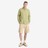 Timberland Mens Mill Brook Linen Shirt in Green