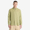 Timberland Mens Mill Brook Linen Shirt in Green