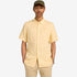 Timberland Mens Mill Brook Linen Short Sleeve Shirt in Yellow