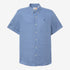 Timberland Mens Mill Brook Linen Short Sleeve Shirt in Blue