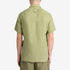 Timberland Mens Mill Brook Linen Short Sleeve Shirt in Green