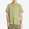 Timberland Mens Mill Brook Linen Short Sleeve Shirt in Green