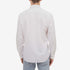 Timberland Mens Lovell Lake Cotton and Linen Long Sleeve Shirt in White