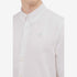Timberland Mens Lovell Lake Cotton and Linen Long Sleeve Shirt in White