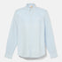 Timberland Mens Lovell Lake Cotton/Linen Long Sleeve Shirt in Blue