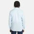 Timberland Mens Lovell Lake Cotton/Linen Long Sleeve Shirt in Blue