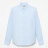 Timberland Mens Lovell Lake Cotton/Linen Long Sleeve Shirt in Blue