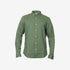 Timberland Mens Lovell Lake Cotton and Linen Long Sleeve Shirt in Green