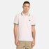 Timberland Mens Oyster River Tipped Collar Ss Polo in White