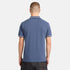 Timberland Mens Oyster River Tipped Collar Ss Polo in Blue