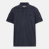 Timberland Mens Oyster River Washed Short Sleeve Polo in Blue