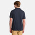 Timberland Mens Oyster River Washed Short Sleeve Polo in Blue