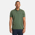 Timberland Mens Oyster River Washed Short Sleeve Polo in Green