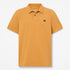 Timberland Mens Oyster River Washed Short Sleeve Polo in Brown