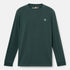Timberland Mens Chest Logo Longsleeve Tee (Reg) in Dark Green