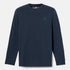 Timberland Mens Chest Logo Longsleeve Tee (Reg) in Dark Blue