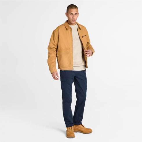 Timberland Mens Brookline Twill Cargo Pant in Blue