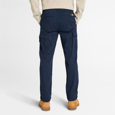 Timberland Mens Brookline Twill Cargo Pant in Blue
