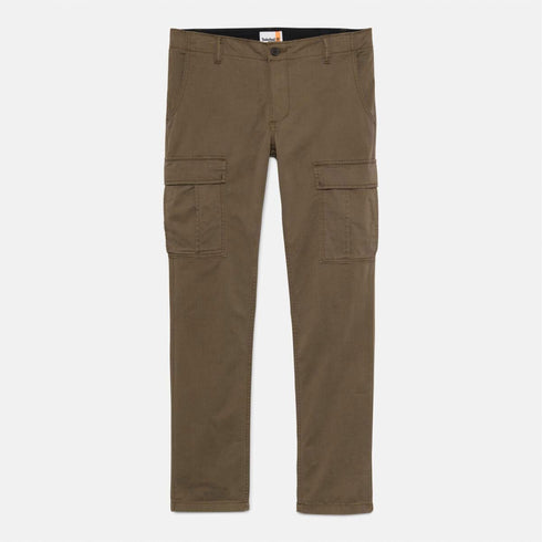 Timberland Mens Twill Cargo Pant in Dark Green