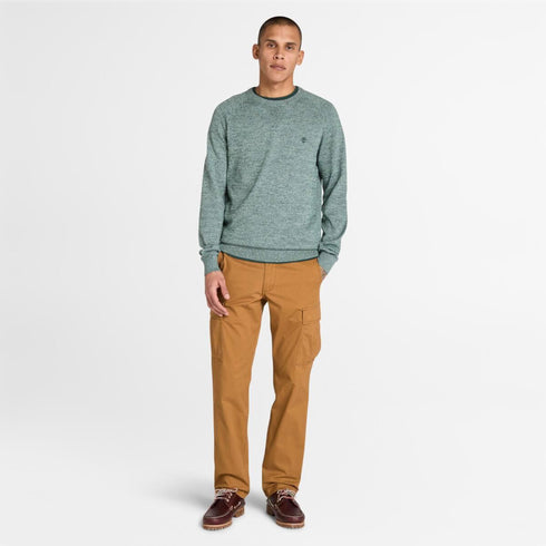 Timberland Mens Twill Cargo Pant in Dark Brown
