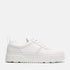 Timberland Womens Laurel Court Low Lace Up Sneaker in White Full Grain