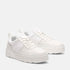 Timberland Womens Laurel Court Low Lace Up Sneaker in White Full Grain