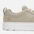 Timberland Womens Laurel Court Low Lace Up Sneaker in Light Taupe Suede