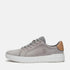 Timberland Mens Seneca Bay Low Lace Up Sneaker in Light Grey Nubuck