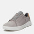Timberland Mens Seneca Bay Low Lace Up Sneaker in Light Grey Nubuck