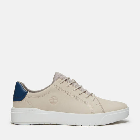 Timberland Mens Seneca Bay Low Lace Up Sneaker in Natural Nubuck