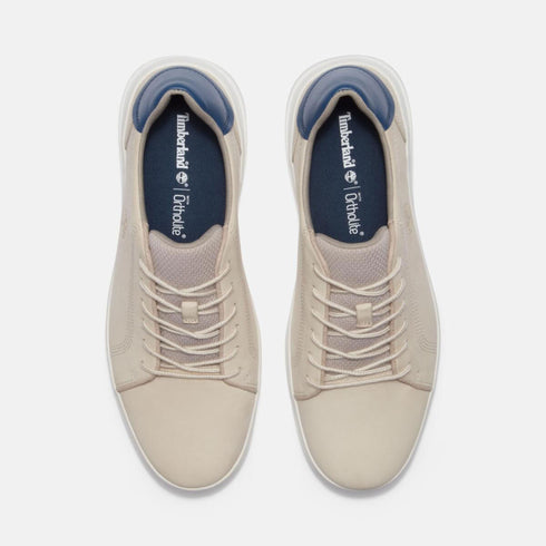 Timberland Mens Seneca Bay Low Lace Up Sneaker in Natural Nubuck