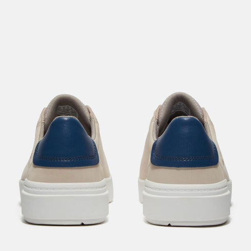 Timberland Mens Seneca Bay Low Lace Up Sneaker in Natural Nubuck