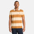 Timberland Mens Rugby Striped Short Sleeve Polo