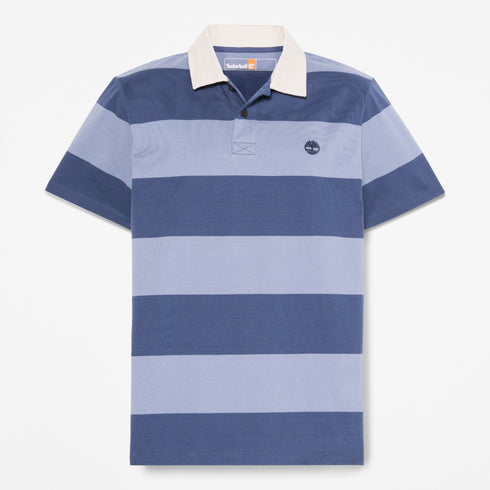 Rugby Striped Short Sleeve Polo